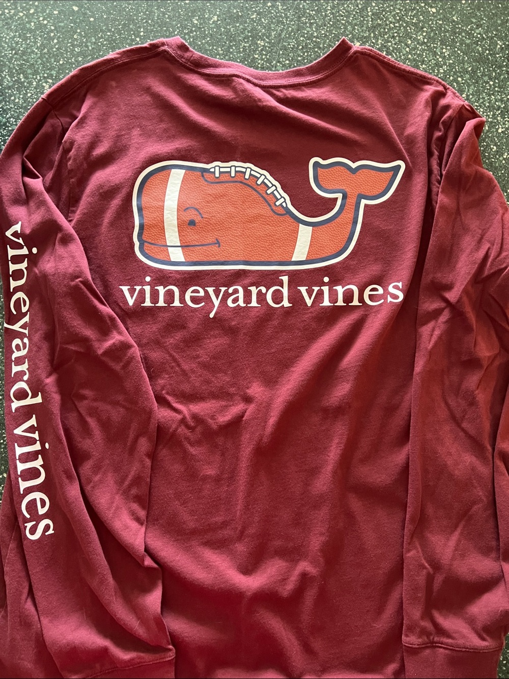 Men’s Vineyard Vines Football Tee